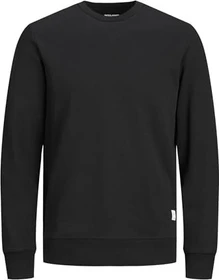 Jack & Jones Basic Crew Neck Sweatshirt schwarz (Herren)