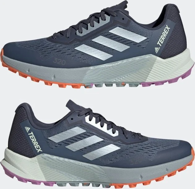 adidas Terrex Agravic Flow 2.0 wonder steel/magic grey/impact orange (Herren)