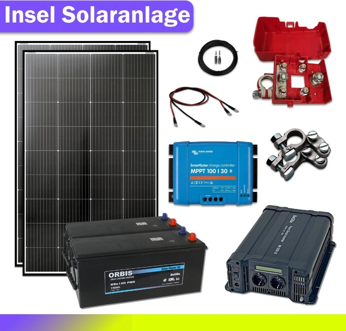 BasBa Insel Solaranlage 1500W