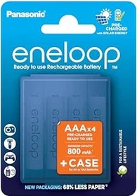 Panasonic eneloop (Gen 5) Micro AAA NiMH 800mAh, 4er-Pack