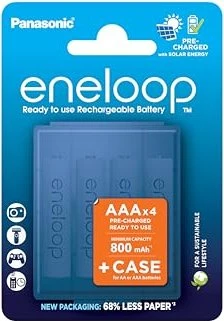 Panasonic eneloop (Gen 5) Micro AAA NiMH 800mAh, 4er-Pack