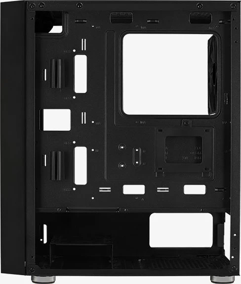 AeroCool Graphite, Glasfenster