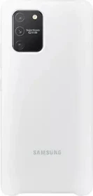 Samsung Silicone Cover für Galaxy S10 Lite weiß