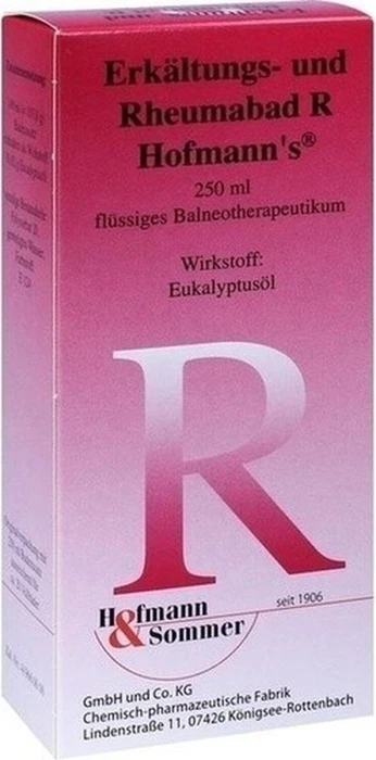 Erkältungs- und Rheumabad R Hofmanns, 250ml