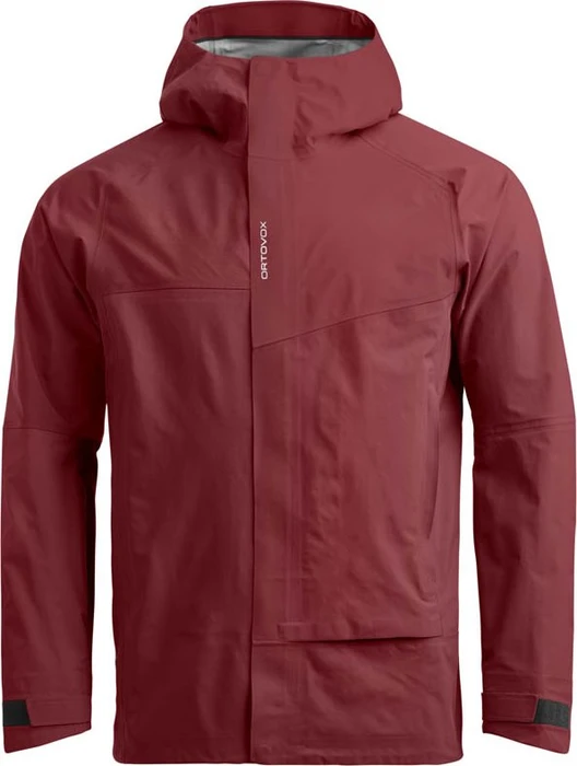 Ortovox Seceda 3L Funktionsjacke red malbec (Herren)