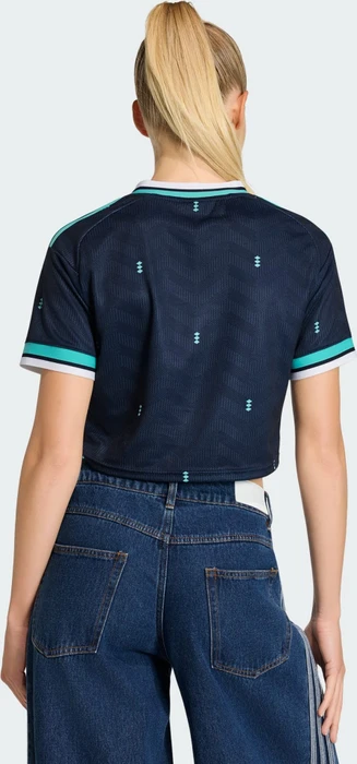 adidas FIFA WM 2026 Deutschland Crop Top Heimtrikot kurzarm collegiate navy (Damen)