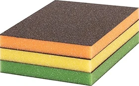 Bosch Professional EXPERT S473 Flex Schleifblock-Set, 3-tlg.