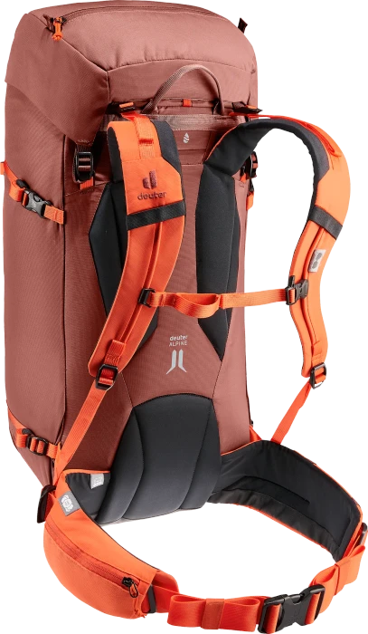 Deuter Guide 34+8 redwood/papaya
