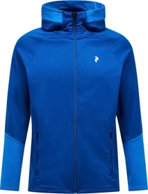 Peak Performance Rider Essentials Midlayer Zip Hood Jacke true blue/crisp air blue (Herren)