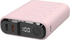 Ultron Powerbank RealPower PB-10000C PD+ rosa
