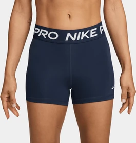 Nike Pro Hose kurz midnight navy/white (Damen)