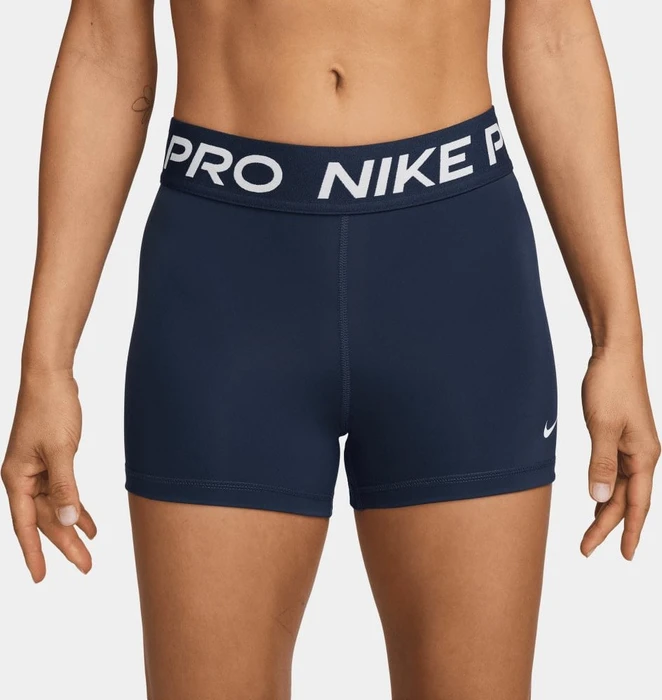 Nike Pro Hose kurz midnight navy/white (Damen)