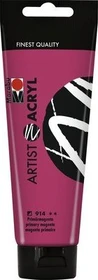 Marabu Artist Acryl Acrylfarbe, primärmagenta, 120ml