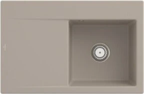 Villeroy & Boch Subway Style 45 Einbau Becken rechts almond