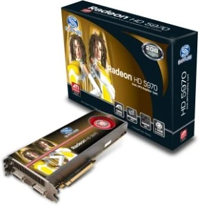 Sapphire Radeon HD 5970, 2x 1GB GDDR5, 2x DVI, mDP, full retail
