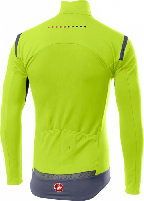 Castelli Perfetto RoS Longsleeve Fahrradjacke yellow fluo (Herren)