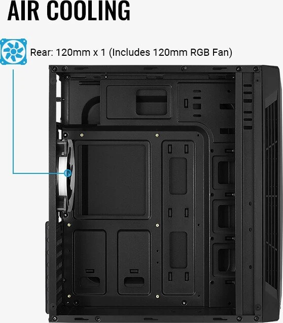 AeroCool Split, Glasfenster