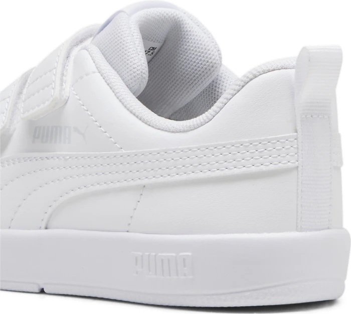 Puma Courtflex V3 puma white/silver mist (Junior)