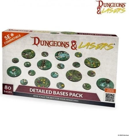 Dungeons & Lasers - Detailed Bases Pack