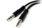 StarTech Klinken Adapter, 2x 3.5mm Stecker auf 1x 3.5mm Buchse, schwarz Vorschaubild