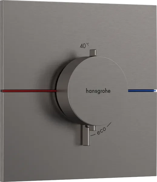 Hansgrohe ShowerSelect Comfort E Thermostat Unterputz brushed black chrome