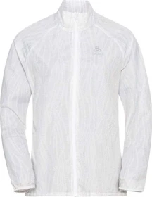 Odlo Zeroweight Print Laufjacke weiß (Damen)