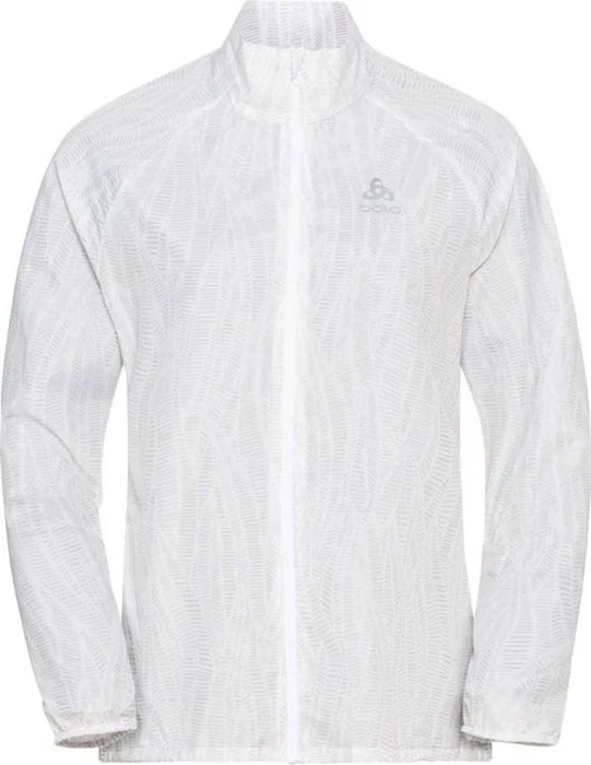 Odlo Zeroweight Print Laufjacke weiß (Damen)