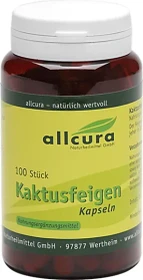 allcura Kaktusfeigen Kapseln, 100 Stück