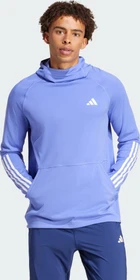 adidas Own The Run 3-Streifen Hoodie semi cobalt blue (Herren)