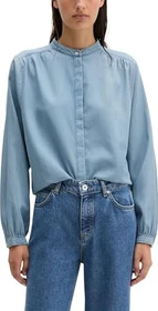 Marc O'Polo Loose aus Leinen-Mix Hemd langarm light blue (Damen)