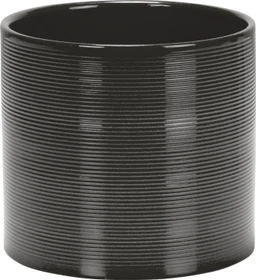 Scheurich 828 Übertopf 10cm glass grey
