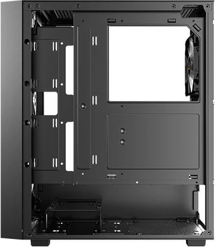 Antec AX65 ARGB, schwarz, Glasfenster
