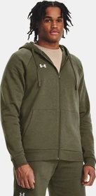 Under Armour Rival Fleece Zip Hoodie marine od green/white (Herren)