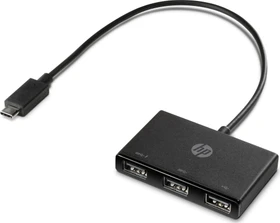 HP USB-Hub, 3x USB-A 3.0, USB-C 3.0 [Stecker] (Z6A00AA)