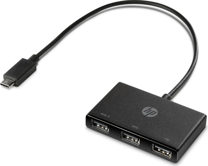 HP USB-Hub, 3x USB-A 3.0, USB-C 3.0 [Stecker]
