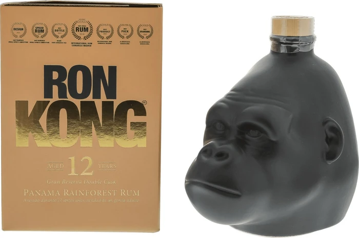 Kong Spirit Rainforest Spiced Rum Black 700ml