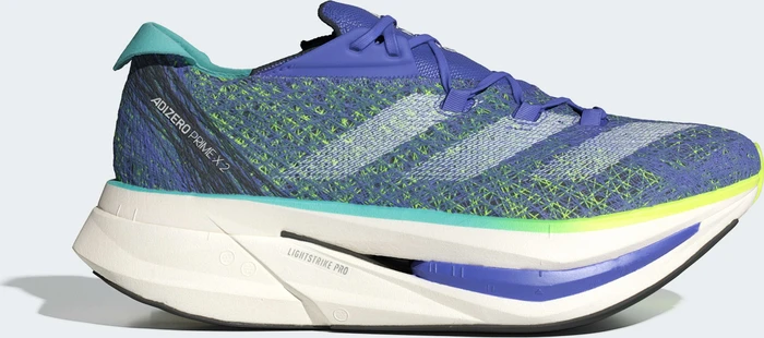 adidas Adizero Prime X 2.0 Strung cobalt blue/zero metalic/lucid lemon