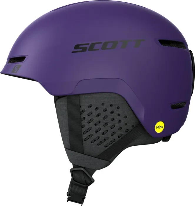 Scott Track Plus Helm deep purple