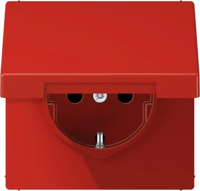 Jung Serie LS Steckdose Thermoplast 16A 250V, rot