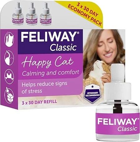 CEVA Feliway Classic - Happy Home, Pheromone für Katzen zum Beruhigen und Wohlfühlen