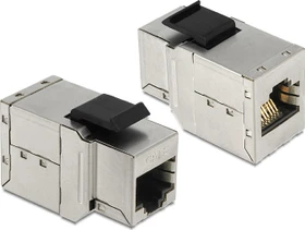 DeLOCK Keystone Modul RJ-45 Buchse via RJ-45 Buchse Cat6