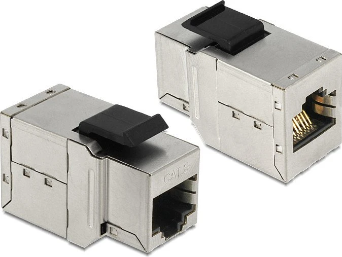 DeLOCK Keystone Modul RJ-45 Buchse via RJ-45 Buchse Cat6