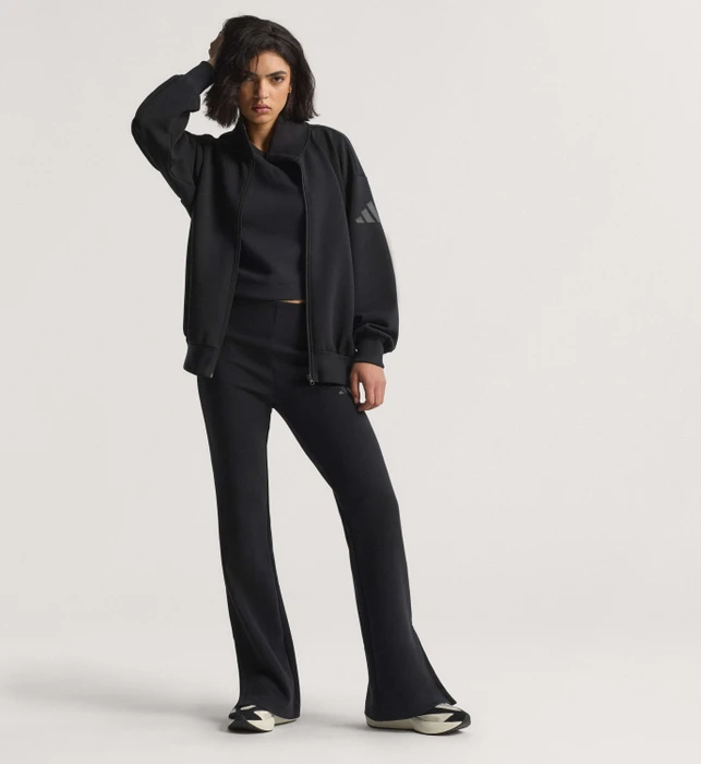 adidas Soft Lux Trainingsjacke schwarz (Damen)