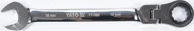 Yato YT-1674 Gelenk-Maul-Ringratschenschlüssel, 16x210mm