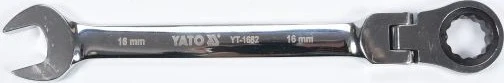 Yato YT-1674 Gelenk-Maul-Ringratschenschlüssel, 16x210mm