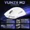 Yunzii M2 Dual 8K Custom Wireless Gaming Maus, weiß, USB/Bluetooth Vorschaubild