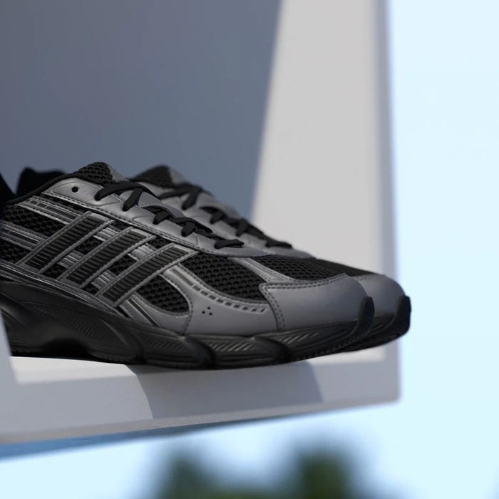 adidas Technochaos 2000 core black/iron metallic (Herren)