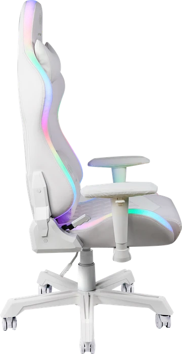Deltaco Gaming WCH90 RGB Gamingstuhl, weiß