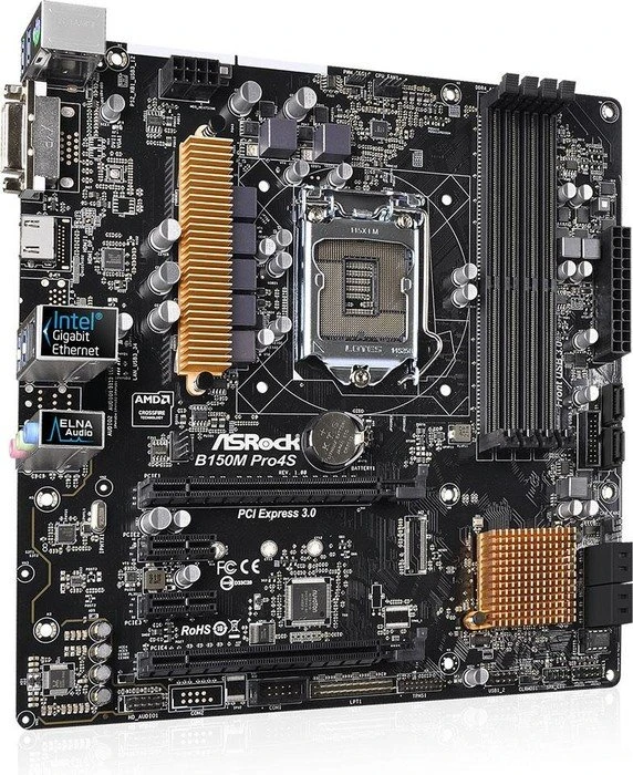 ASRock B150M Pro4S (Intel 1151)