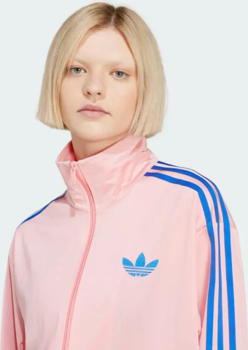 adidas Adicolor Classics Loose Firebird Originals Trainingsjacke semi pink spark/blue (Damen)